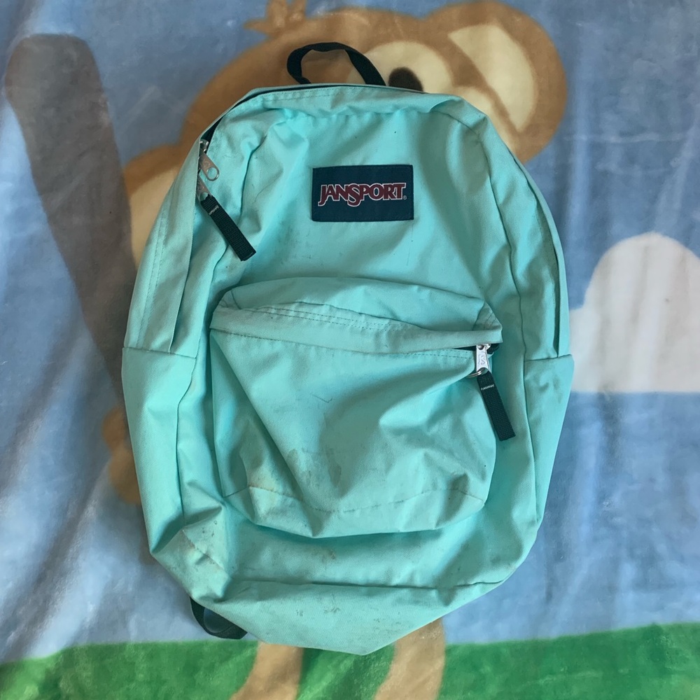 Mint Jansport Backpack